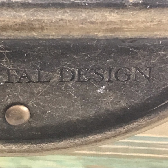 T. HIGGINS Collectible Wooden Storage Box Metal Corners & Handles - Venice Motif - Picture 10 of 15